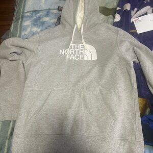 The North Face Light Gray Men's Hoodie